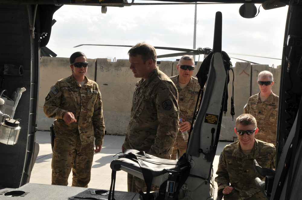 Spartan Soldiers support Operation Proper Exit