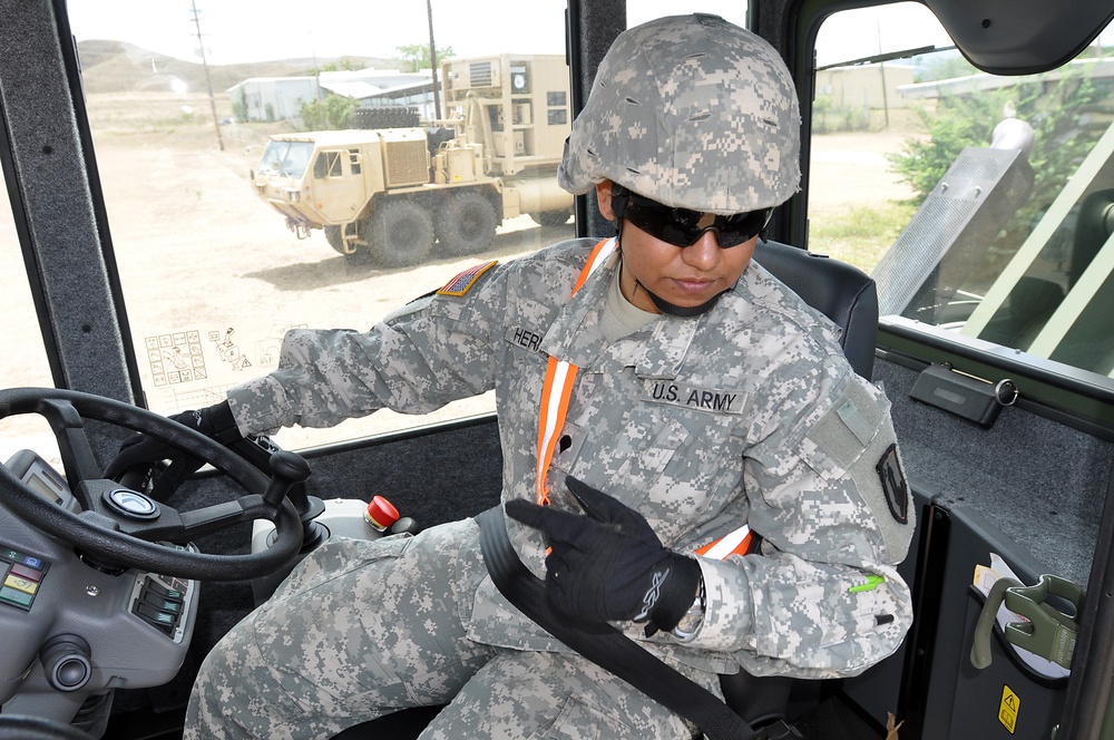 1473rd QM Conduct Training on the Kalmar