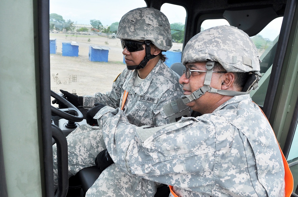 1473rd QM Conduct Training on the Kalmar