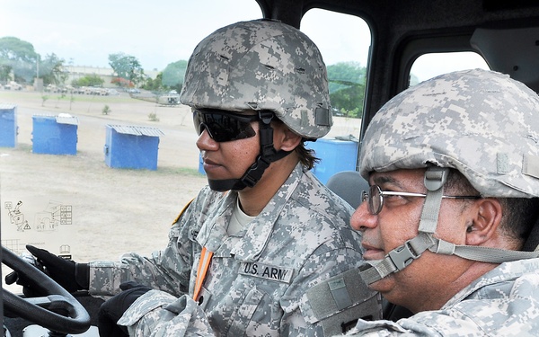 1473rd QM Conduct Training on the Kalmar