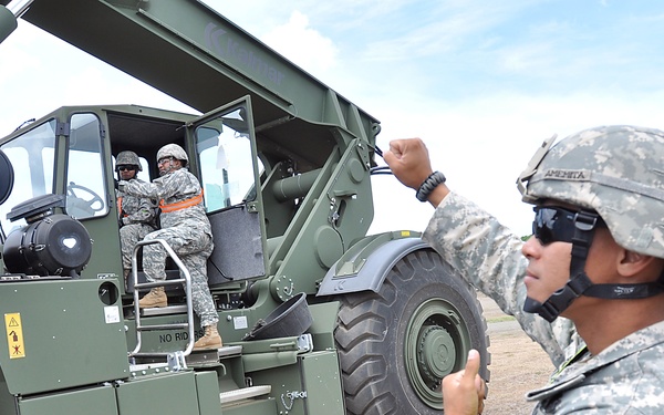 1473rd QM Conduct Training on the Kalmar