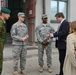 US Army paratroopers training near Riga visit with senior Lithuanian national defense official