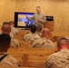 Marines increase stress awareness during stress mitigation training in Helmand province