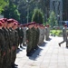 Paratroopers from three nations exchange wings in Poland