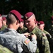 Paratroopers from three nations exchange wings in Poland