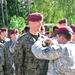 Paratroopers from three nations exchange wings in Poland