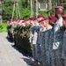 Paratroopers from three nations exchange wings in Poland