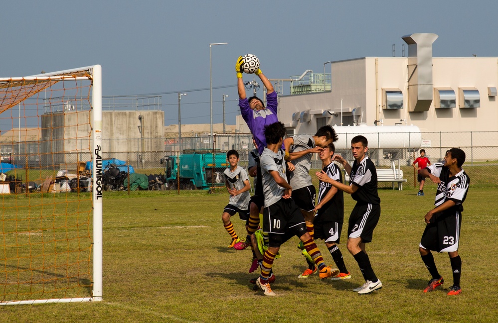 MCAS Iwakuni hosts DoDEA Far East championship soccer game