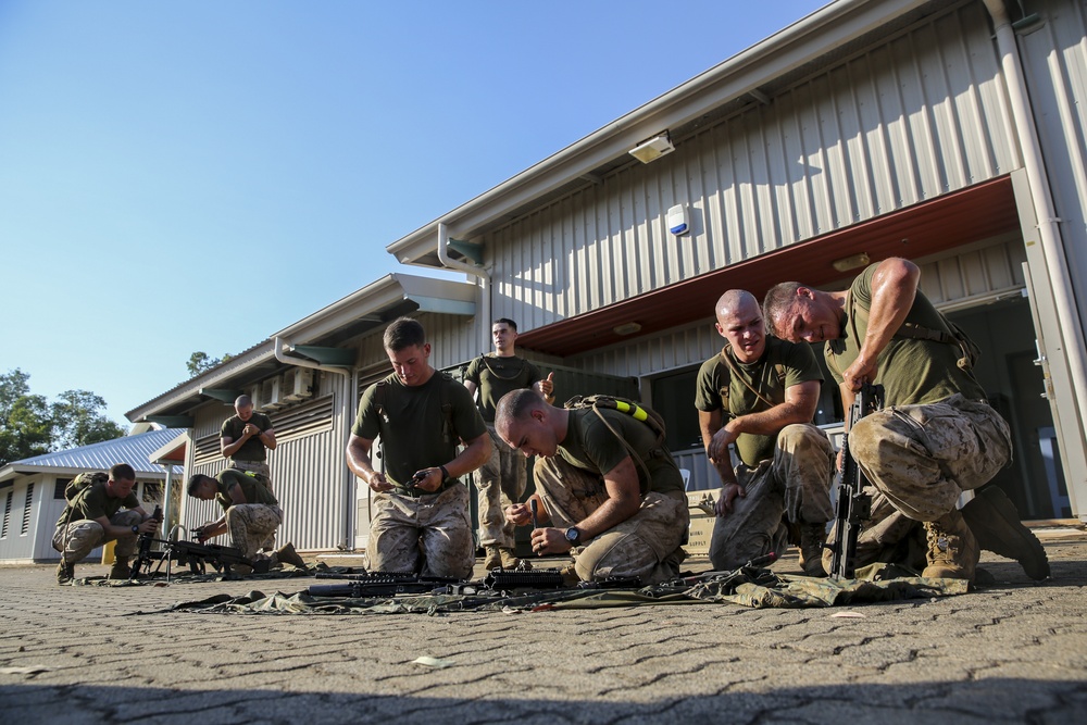 MRF-D Marines compete in squad competition