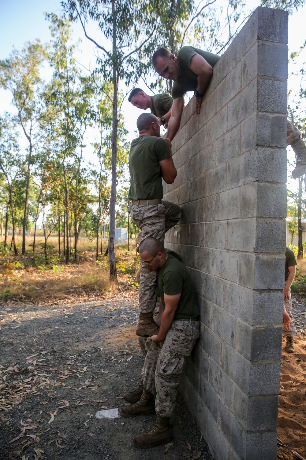 MRF-D Marines compete in squad competition