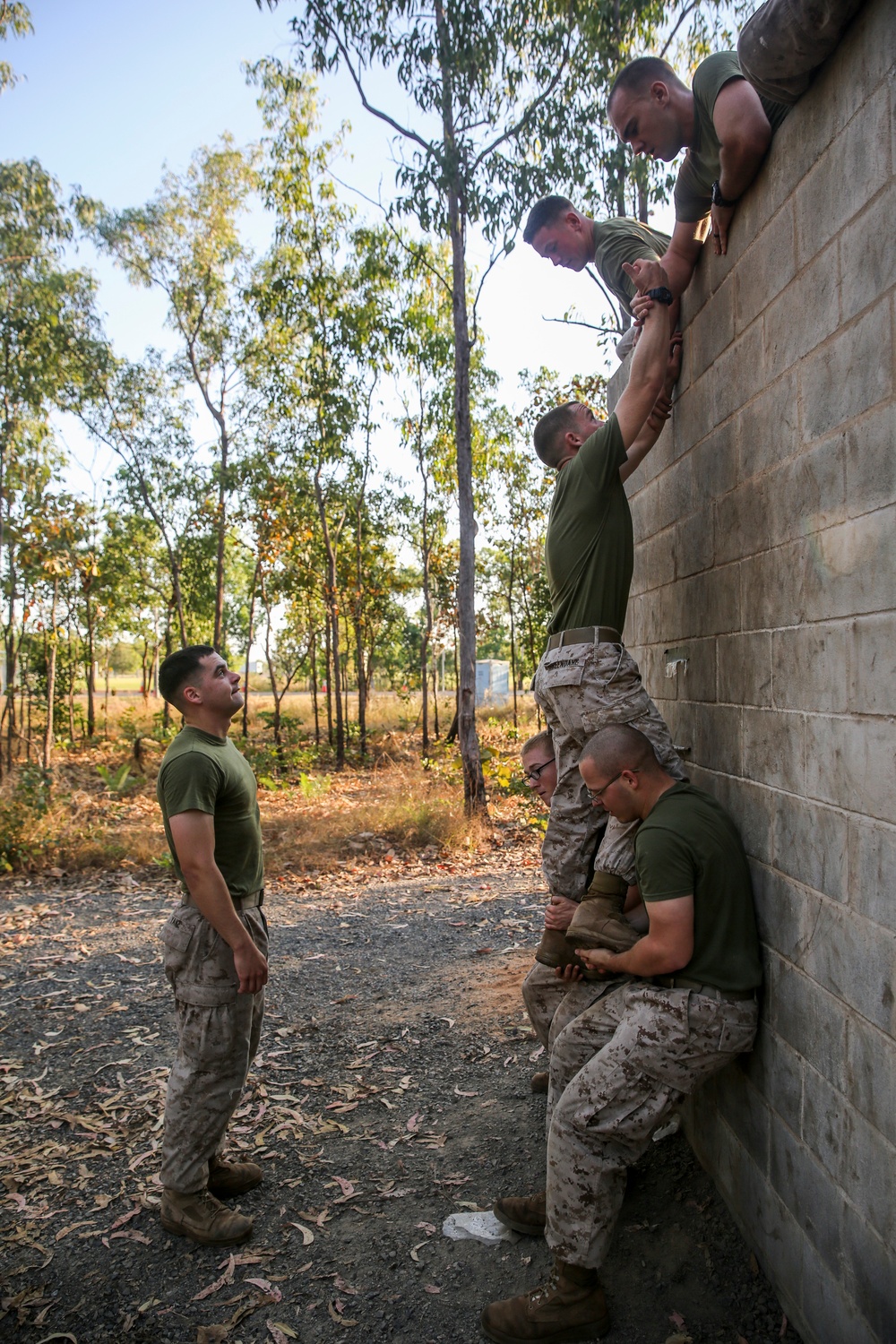 MRF-D Marines compete in squad competition