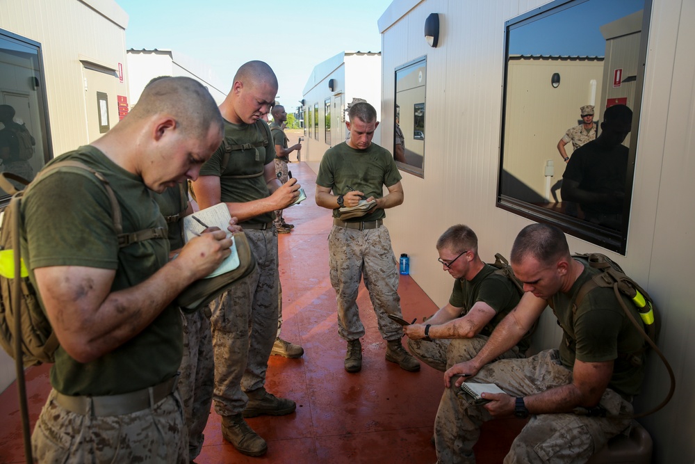 MRF-D Marines compete in squad competition