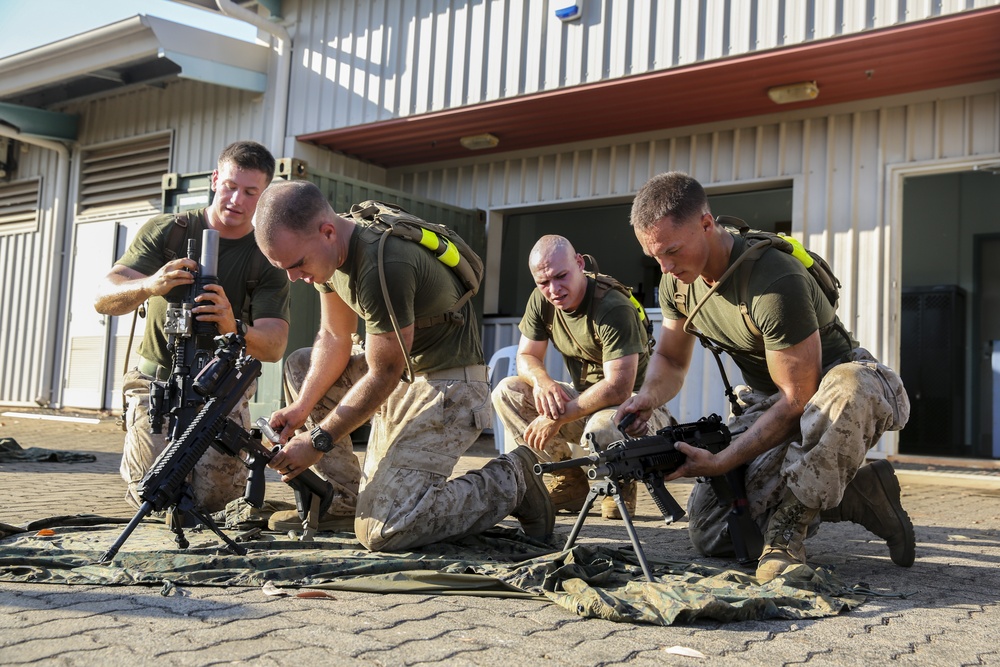 MRF-D Marines compete in squad competition