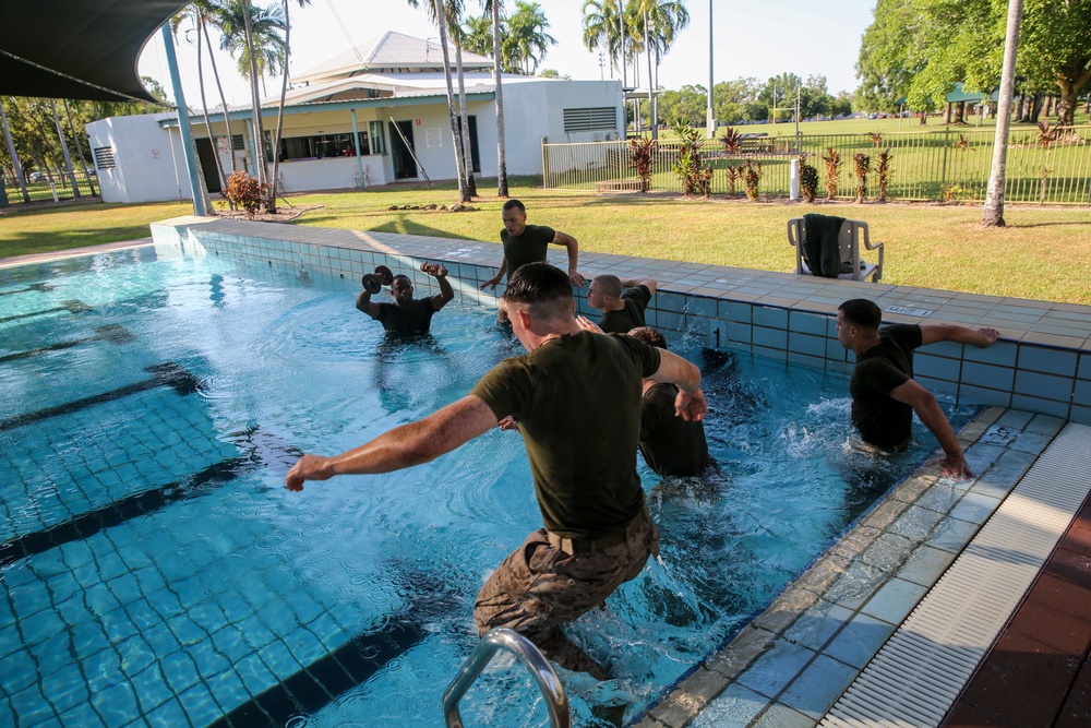 MRF-D Marines compete in squad competition