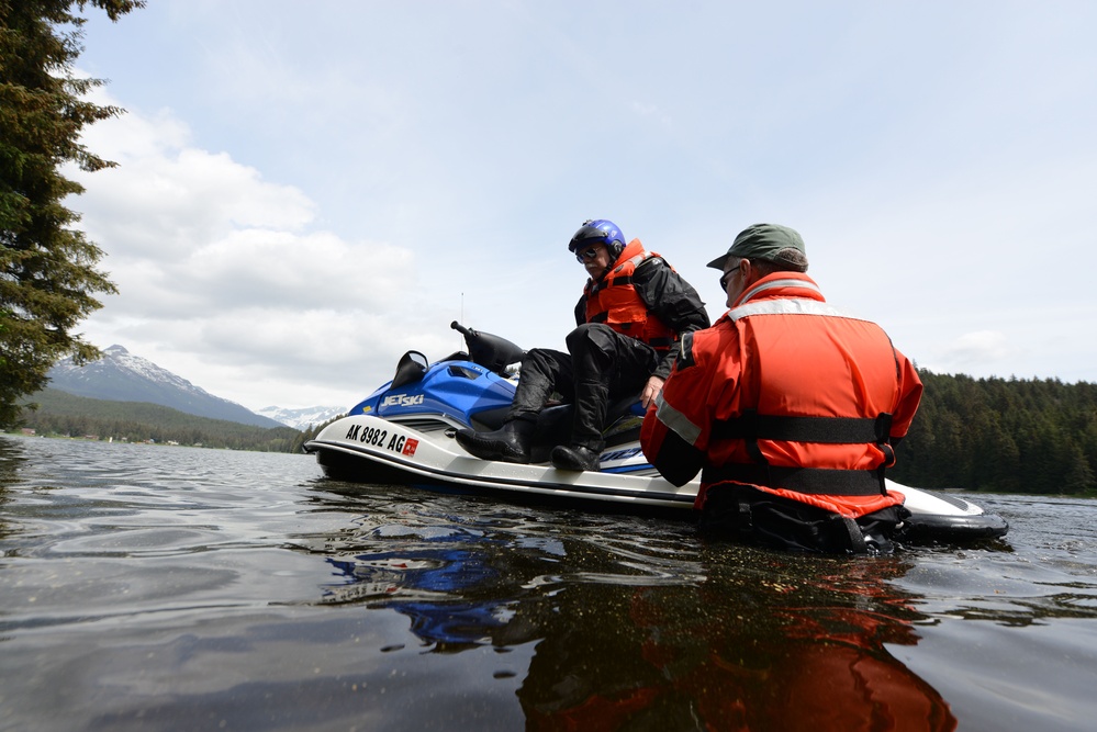Coast Guard participates in personal watercraft training in Juneau, Alaska