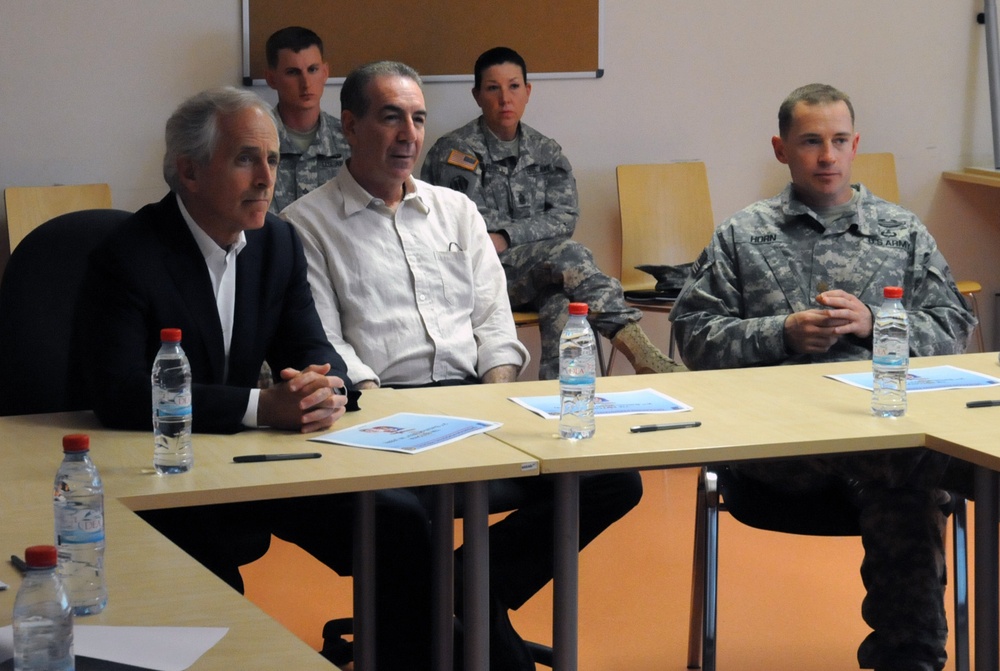 US senator visits allied military training in Estonia