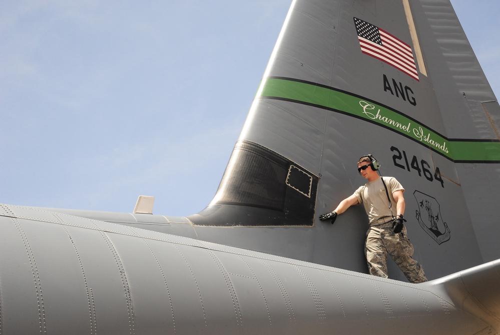 California ANG provides C-130 support for Eager Lion 2014