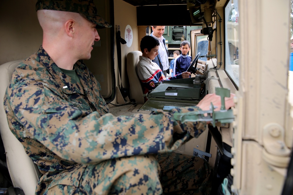 Marines and sailors of BSRF-14 work hard, play hard with kids for Children’s Day