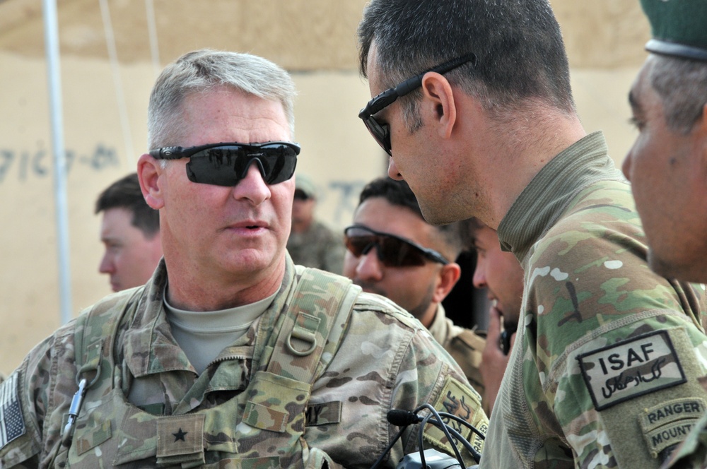Spartan leaders help Afghan counterparts build mission readiness