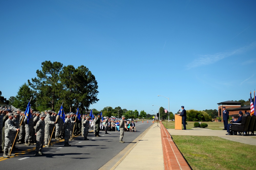 4th FW Change of Command