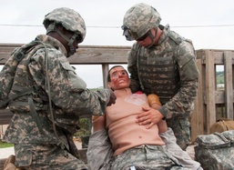Caesar brings reality to the Combat Life Saver Course