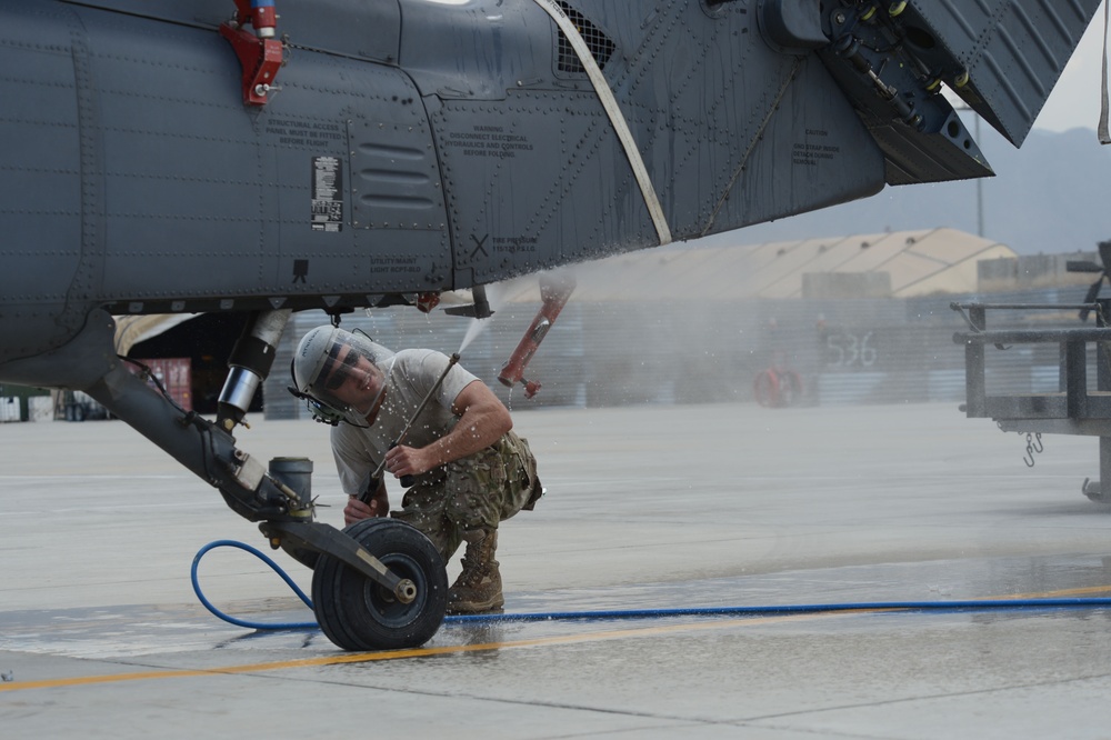 Moody Airman prepares to leave Bagram