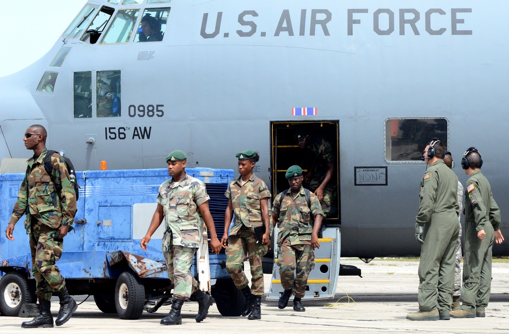 RSS arrives in Antigua for Tradewinds 2014
