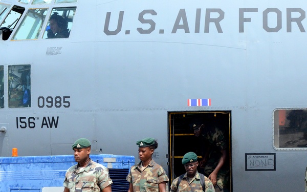 RSS arrives in Antigua for Tradewinds 2014