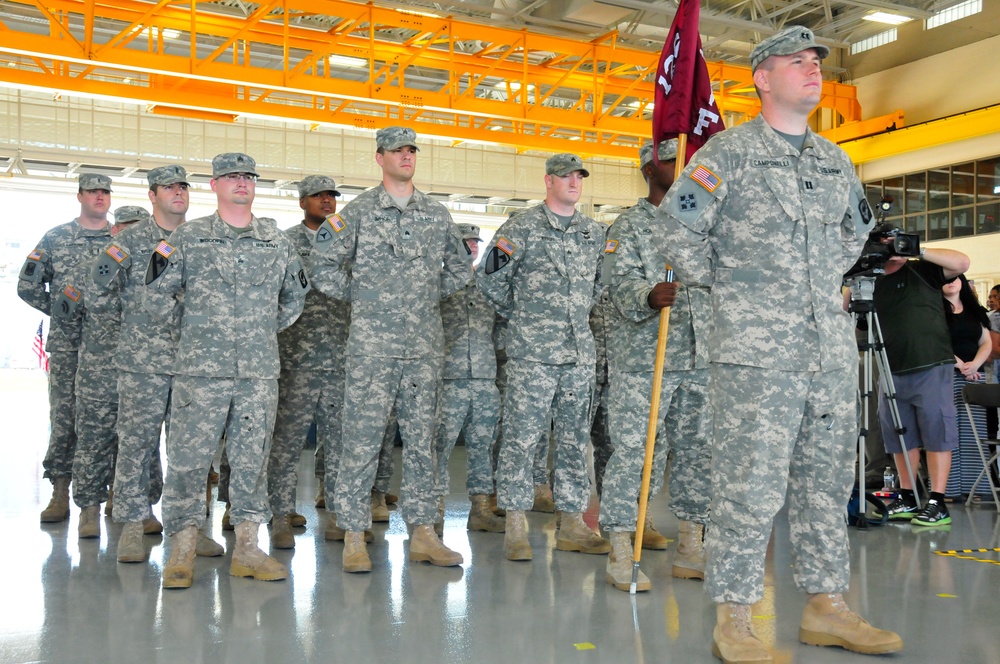 Delaware aviation unit receives emotional send-off