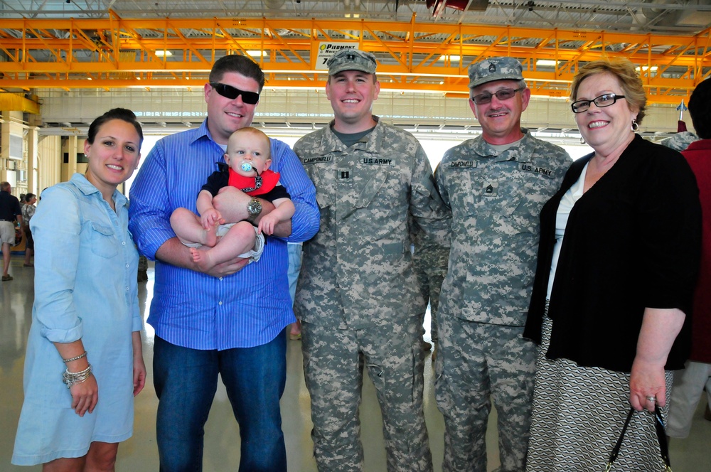 Delaware aviation unit receives emotional send-off