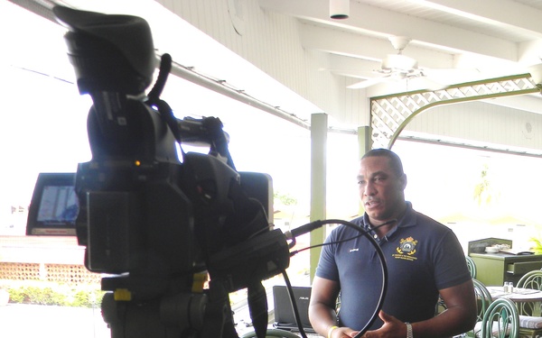 Tradewinds 2014 interviews St Vincent and Grenadines Coast Guard