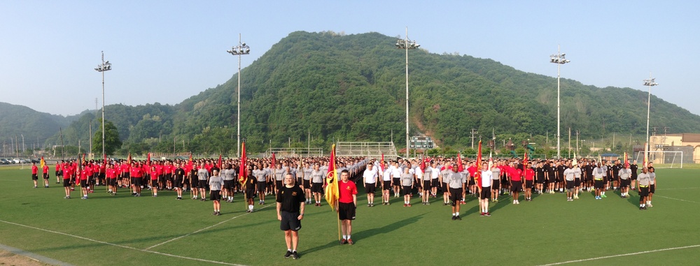 210th FA Bde. Memorial Day Enlisted Run