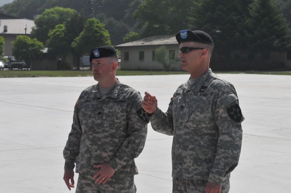 1st Bn. 15th FA Regt. change of command ceremony