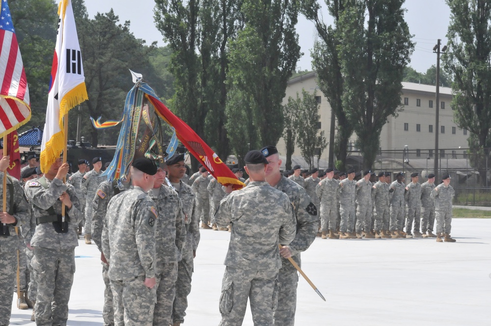 1st Bn. 15th FA Regt. change of command ceremony