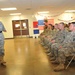 Soldiers with the 490th Signal Company (TIN) receives a hero's welcome