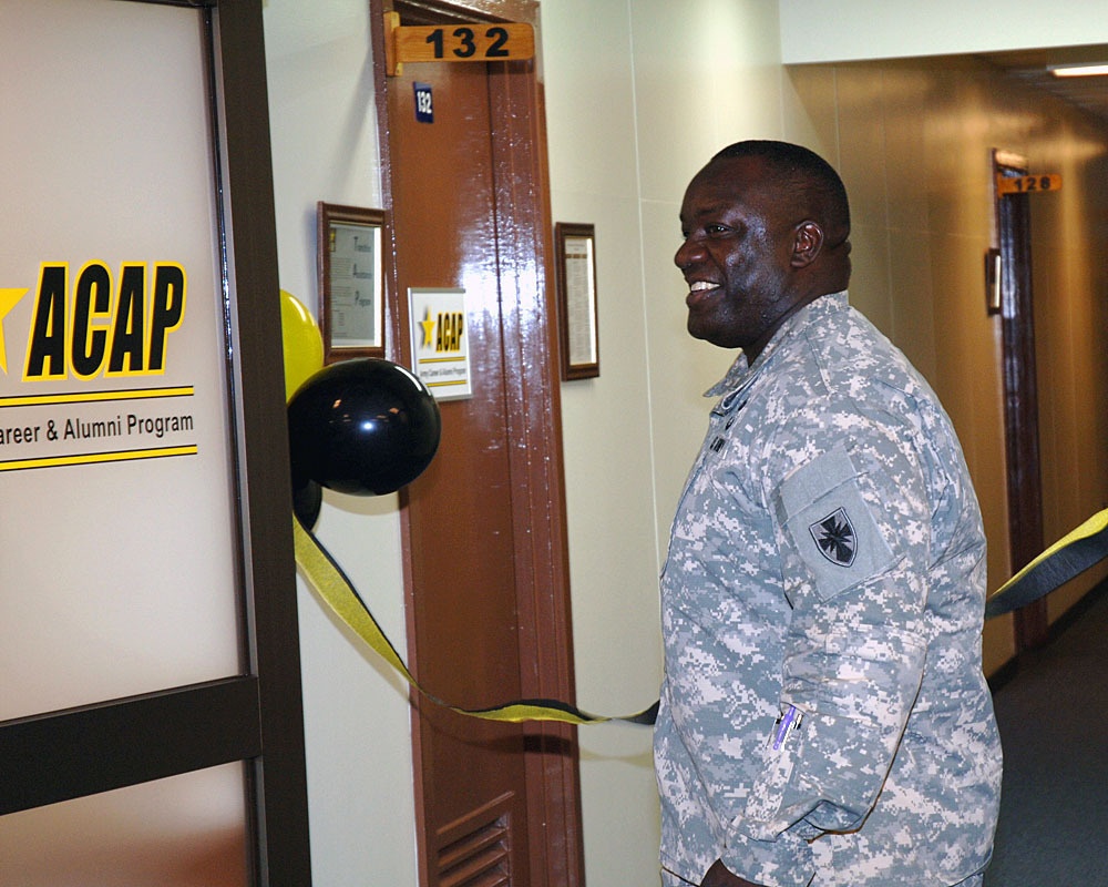 Grand opening ceremony took place at Army Career and Alumni Program Center on US Army Torii Station