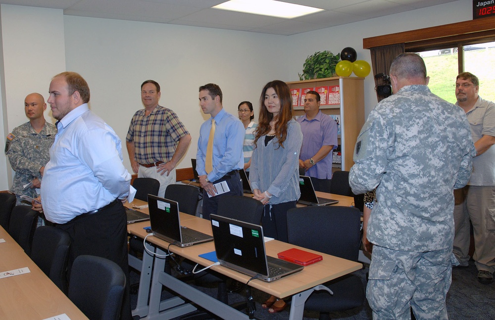 Grand opening ceremony took place at Army Career and Alumni Program Center on US Army Torii Station