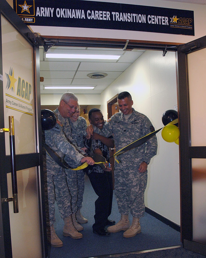 Grand opening ceremony took place at Army Career and Alumni Program Center on US Army Torii Station