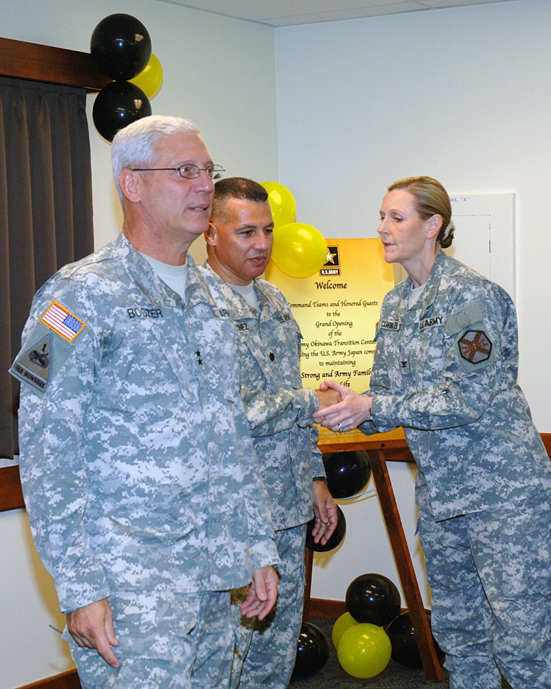 Grand opening ceremony took place at Army Career and Alumni Program Center on US Army Torii Station