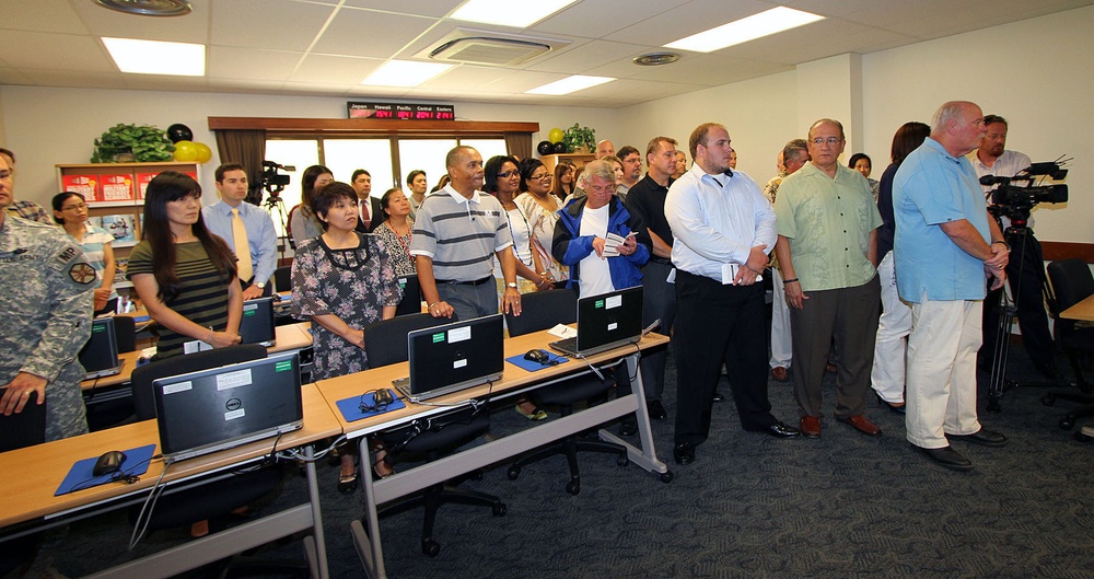 Grand opening ceremony took place at Army Career and Alumni Program Center on US Army Torii Station