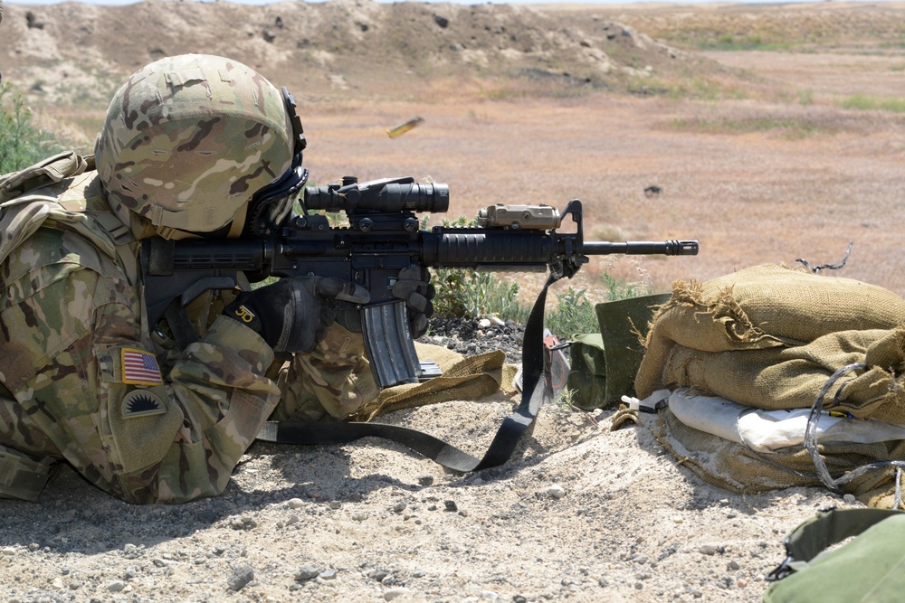 Oregon Soldiers train for deployment