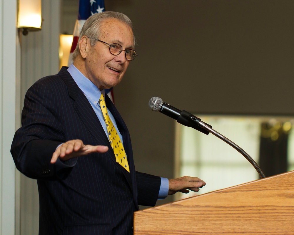 Rumsfeld: Joint base makes a lot of sense