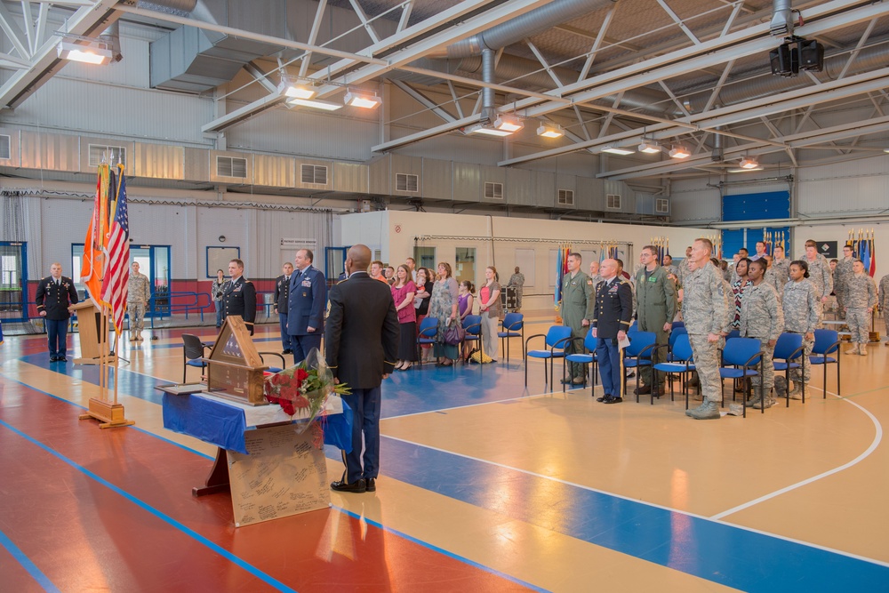 CW3 William J. Carter's retirement ceremony presided by Gen. Breedlove, SACEUR