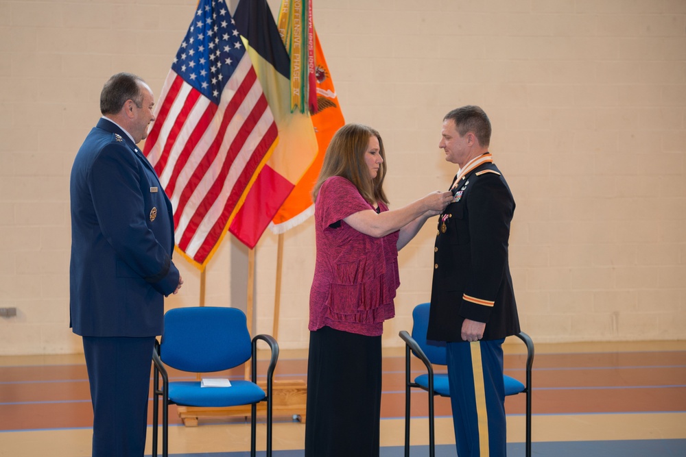 CW3 William J. Carter's retirement ceremony presided by Gen. Breedlove, SACEUR