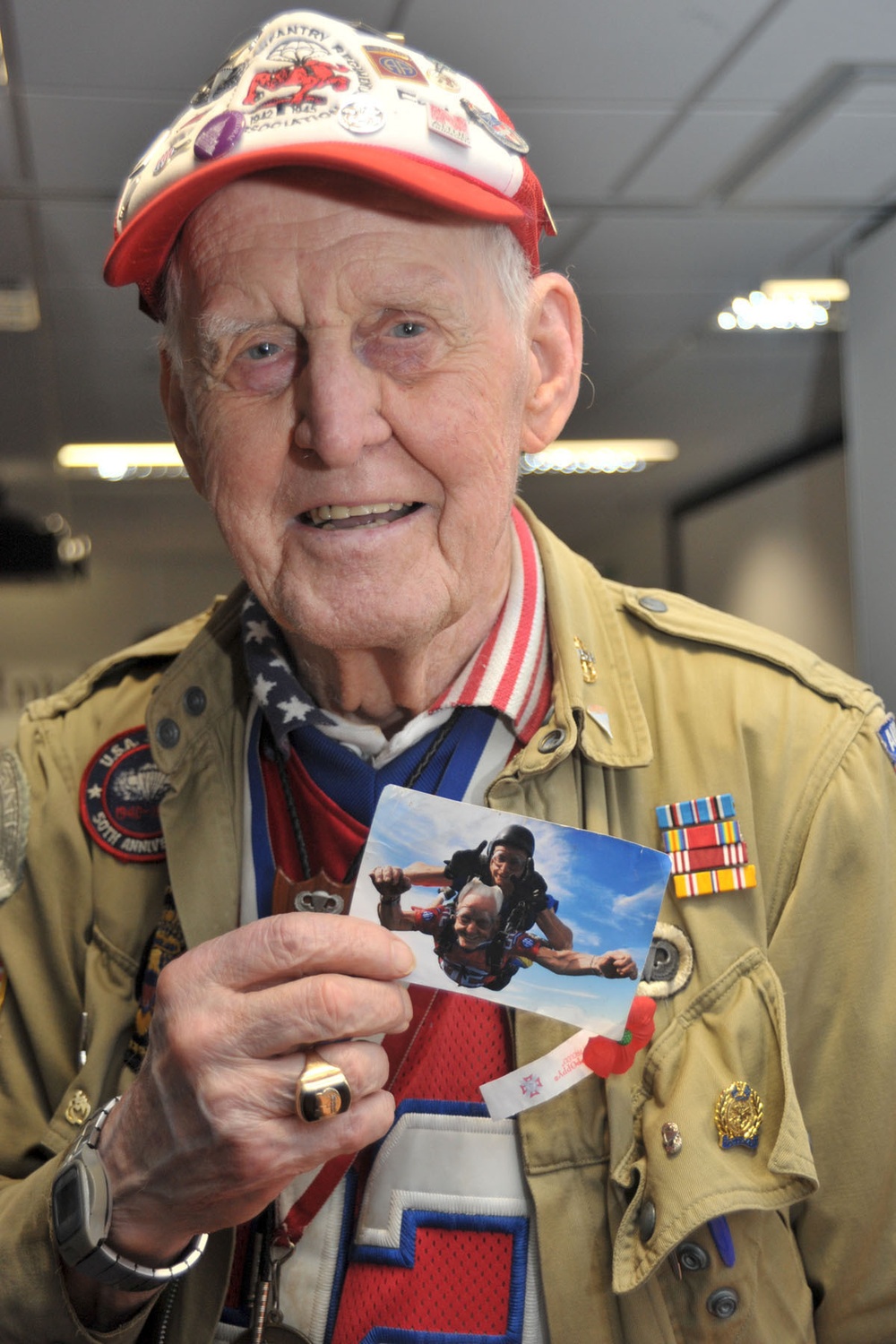 D-Day veterans visit Molesworth