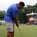 Sergeants Major Golf Tournament chips back onto the Cherry Point greens