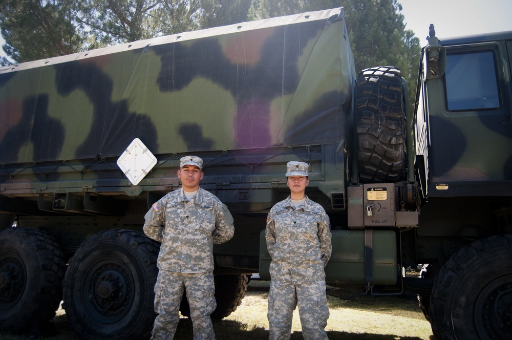 Army Reserve Soldiers, vehicles a favorite at LAPD safety fair