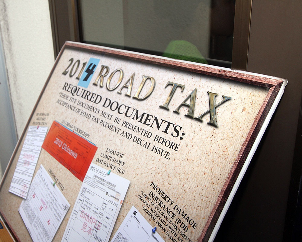 Road Tax Center opens at Torii Chapel Annex on US Army Torii Station May 16, 2014