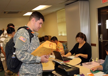Road Tax Center opens at Torii Chapel Annex on US Army Torii Station May 16, 2014