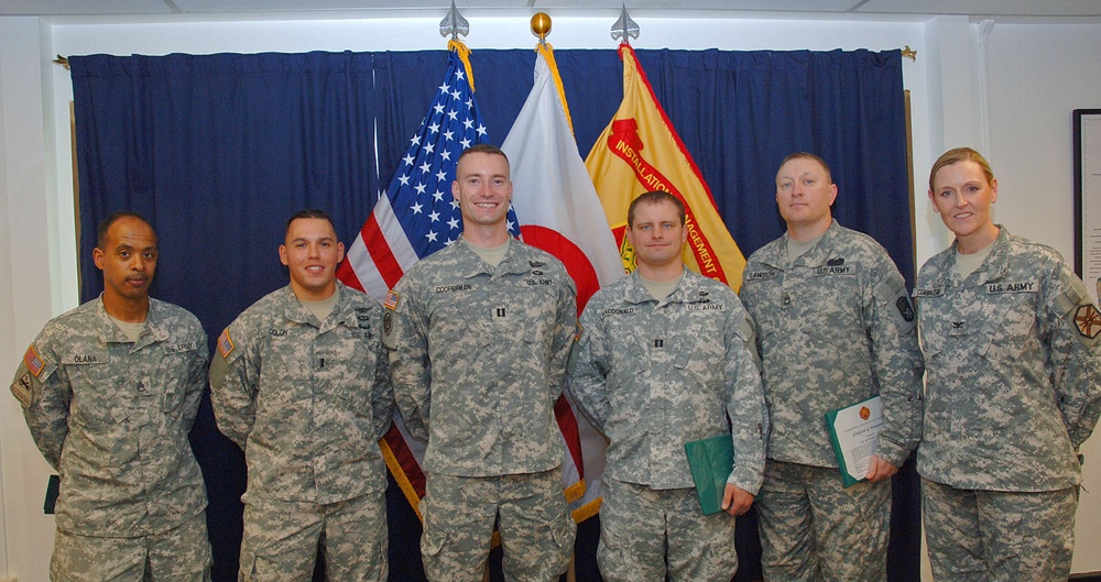 USAG-J Col. Joy Curriera visits USAG-O Torii Station, expresses gratitude to Soldiers